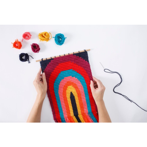 Sozo DIY Sewing Kit Wall Art - Rainbow