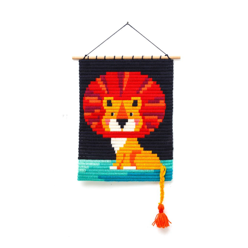 Sozo DIY Sewing Kit Wall Art - Lion