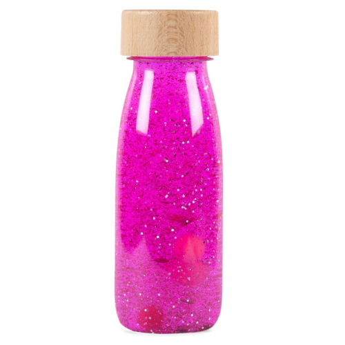 Petit Boum Sensory Toy Bottle Float (Pink)
