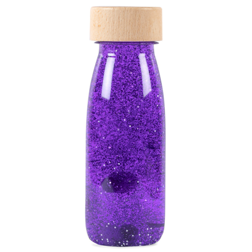 Petit Boum Sensory Toy Bottle Float (Purple)