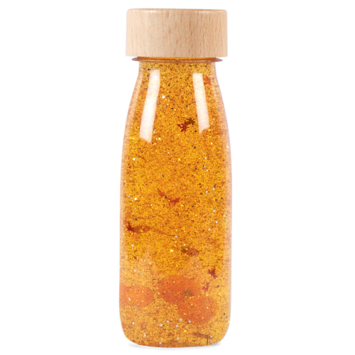 Petit Boum Sensory Toy Bottle Float (Curcuma)