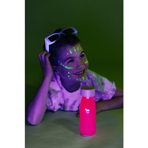 Petit Boum Sensory Toy Bottle Float (Fluo Pink)