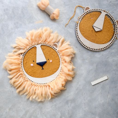 Sozo DIY Sewing Kit Weaving - Lion