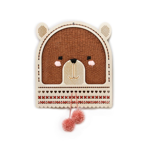 Sozo DIY Sewing Kit Weaving - Bear