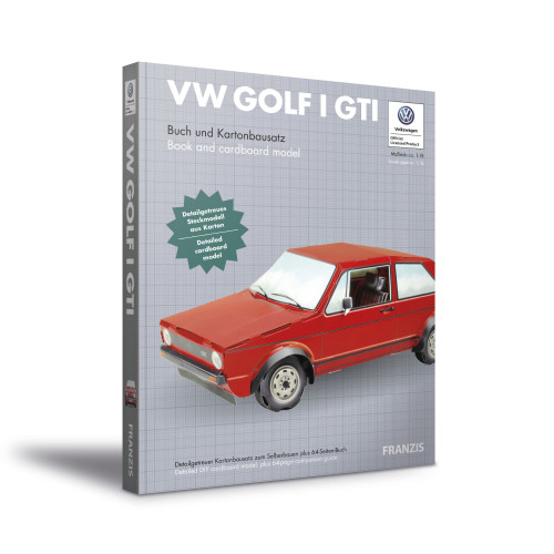Franzis Kit & Book - W MK1 Golf GTI Model