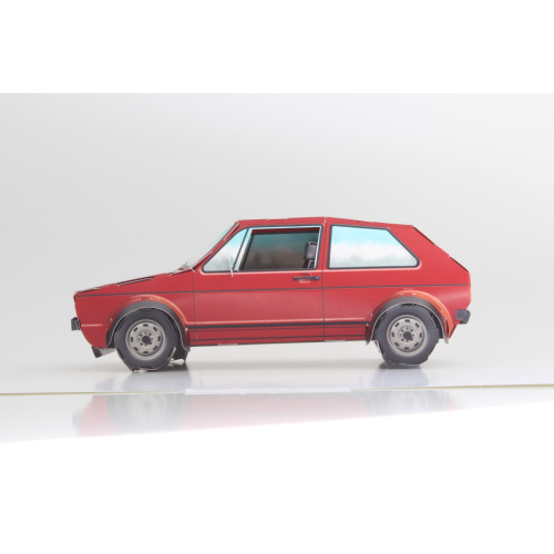 Franzis Kit & Book - W MK1 Golf GTI Model