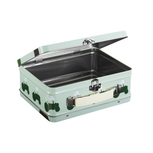 Blafre Tin Suitcase - Tractor and Barn