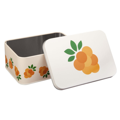 Blafre Rectangular Tin Box, Cloudberry