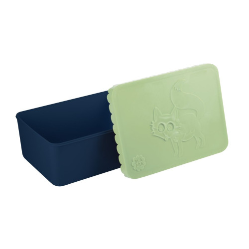 Blafre Lunch Box Fox (Light Green/Navy)