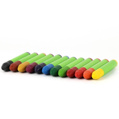 Okonorm Crayons - 12 Colours In FSC Certified Wooden Box