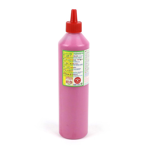 Okonorm Finger Paint 500ml Bottle (Pink)