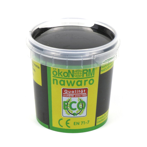 X) Okonorm Finger Paint 150g Cup (Black)