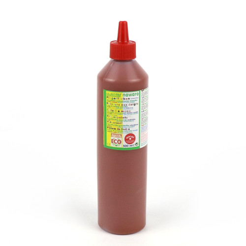 Okonorm Finger Paint 500ml Bottle (Brown)
