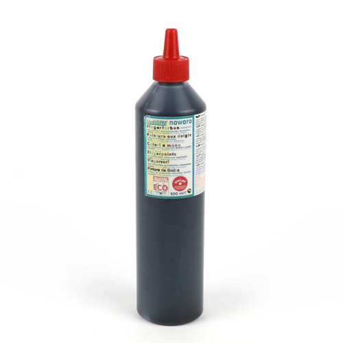 Okonorm Finger Paint 500ml Bottle (Black)