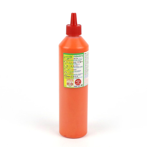 Okonorm Finger Paint 500ml Bottle (Orange)