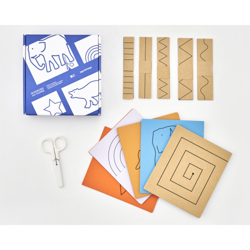 Eguchi Montessori Busy Box - Cutting