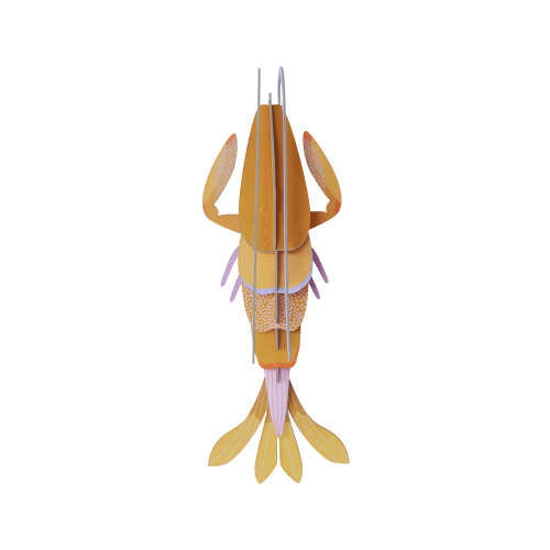 X) Studio Roof Sea Creature (L) - Amber Langoustine