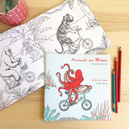 Amelie Legault Colouring Book - Jungle To The Sea