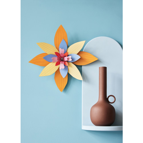 Studio Roof Wall Art Flowers - Apricot Sorbet