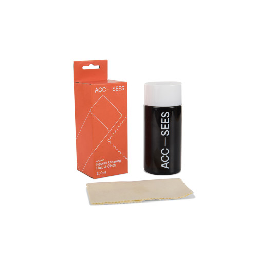 Acc-Sees Record Cleaning Fluid & Cloth 250ml