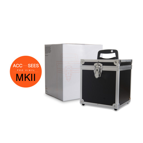 Acc-Sees Pro Vinyl 45 Record Case x50 (Black) MkII