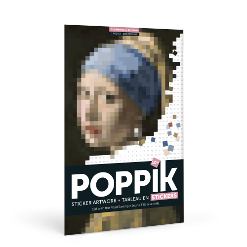 Poppik Sticker Art Works - Vermeer (Girl with the Pearl Earring)
