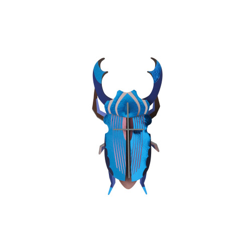 Studio Roof Insect (M) - Azure Stag Beetle
