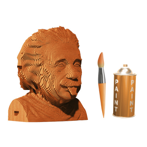 Cartonic 3D Sculpture Puzzle Albert Einstein