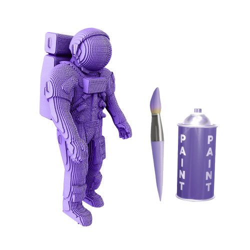 Cartonic 3D Sculpture Puzzle Astronaut