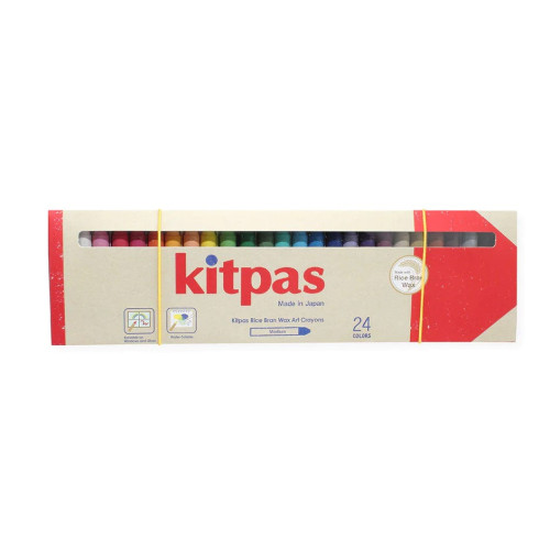Kitpas Crayons Medium 24 Colours
