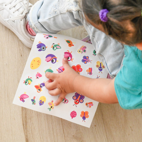 Poppik Sticker Cards Set - Baby - Little Insects