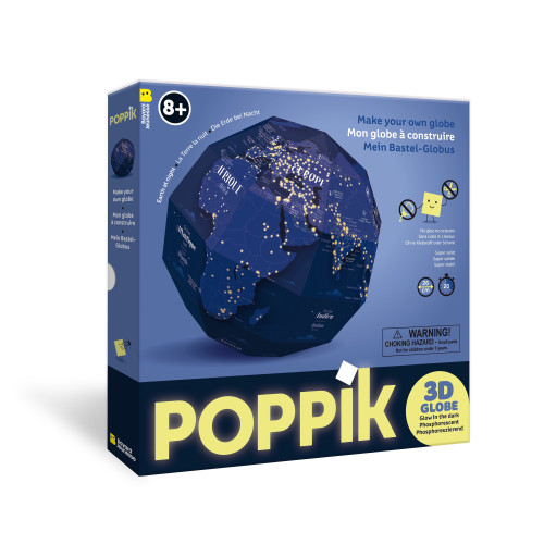 Poppik 3D Globe - Earth At Night