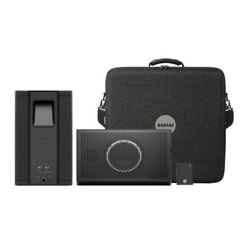 Aiaiai UNIT-4 Portable Speaker System Set - Case & X04 (Black)