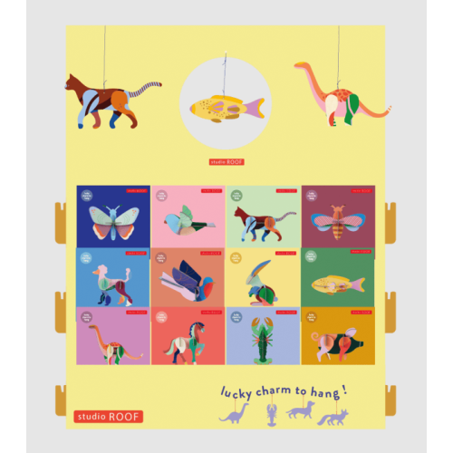 Studio Roof Ornament - Lucky Charm CDU Yellow