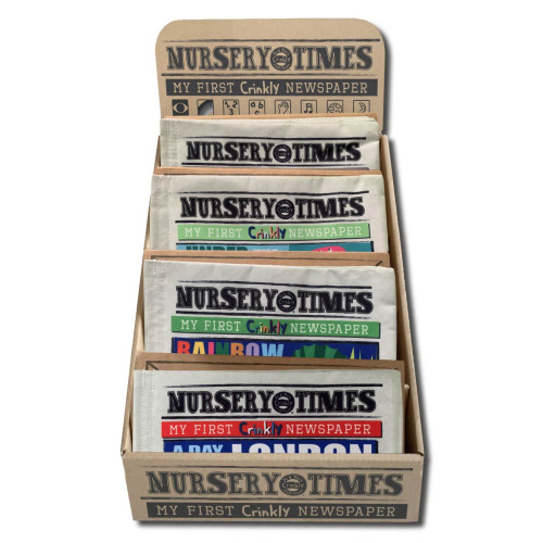 Jo & Nic's Crinkly Cloth Books - CDU