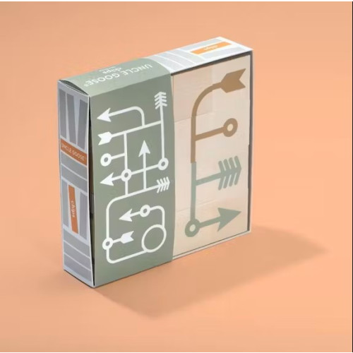 Uncle Goose Wooden Blocks - Arrows Chips