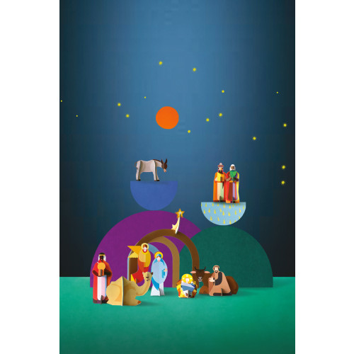 Studio Roof Christmas Crib Nativity