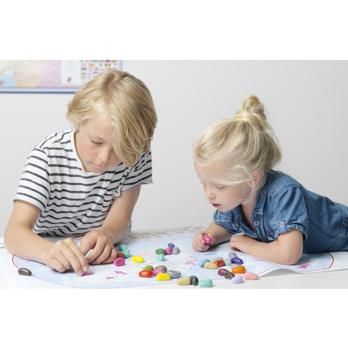 Crayon Rocks 16pc In Cotton Muslin Bag