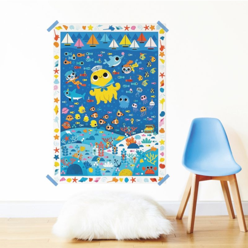 Poppik Creative Sticker Poster (S) - Sea