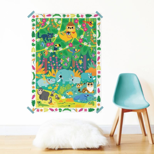 Poppik Creative Sticker Poster (S) - Jungle
