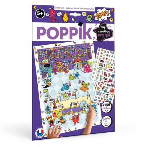 Poppik Creative Sticker Poster (S) - Party