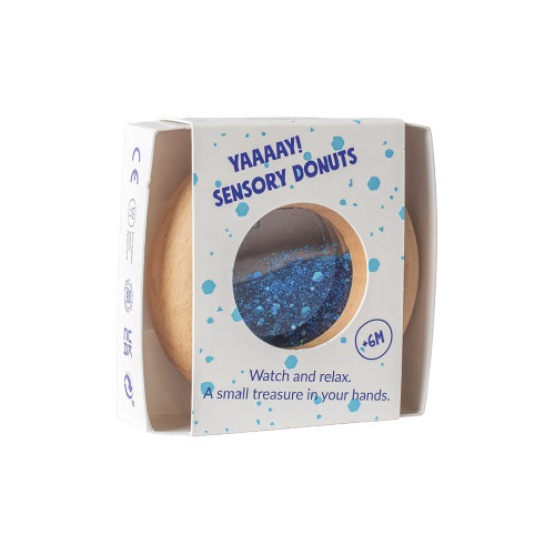Petit Boum Sensory Calm Donut (Blue)