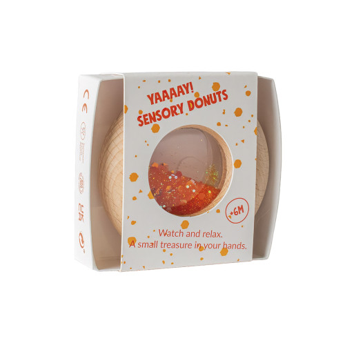 Petit Boum Sensory Calm Donut (Orange)