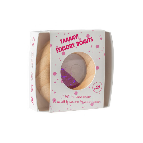 Petit Boum Sensory Calm Donut (Pink)