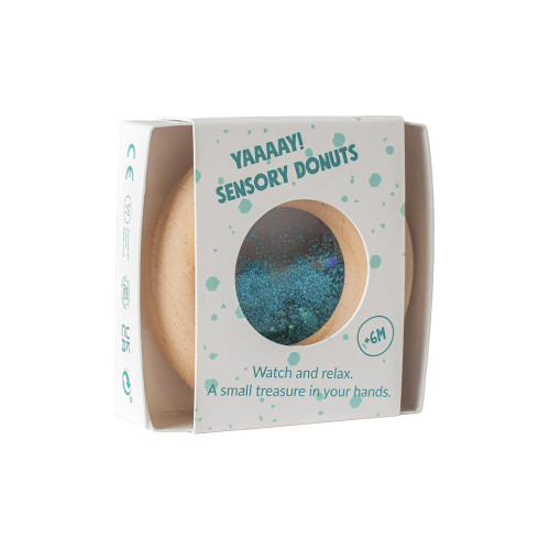 Petit Boum Sensory Calm Donut (Turquoise)
