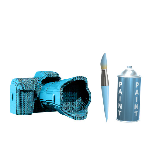 Cartonic 3D Sculpture Puzzle Camera