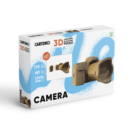 Cartonic 3D Sculpture Puzzle Camera