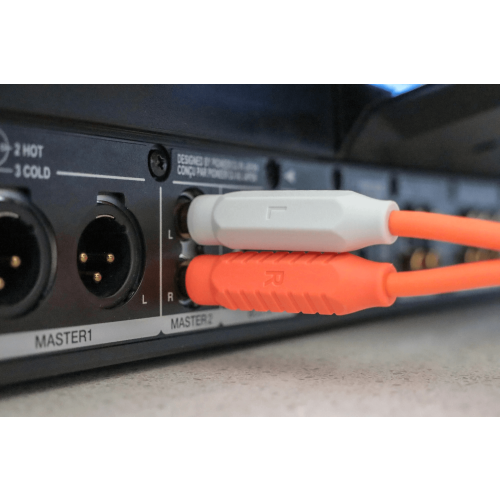 DJ Tech Tools Chroma Cable (RCA -RCA) 2m (Orange)