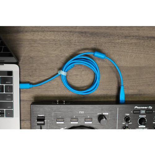 DJ Tech Tools Chroma Cable USB (C-B) 1.5m (Blue)