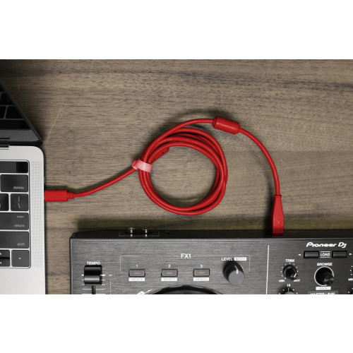 DJ Tech Tools Chroma Cable USB (C-B) 1.5m (Red)